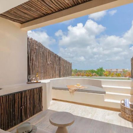 Private Pool And Rooftop In Aldea Zama, 24 7 Security In A Gated Community 15 ตูลุม ภายนอก รูปภาพ