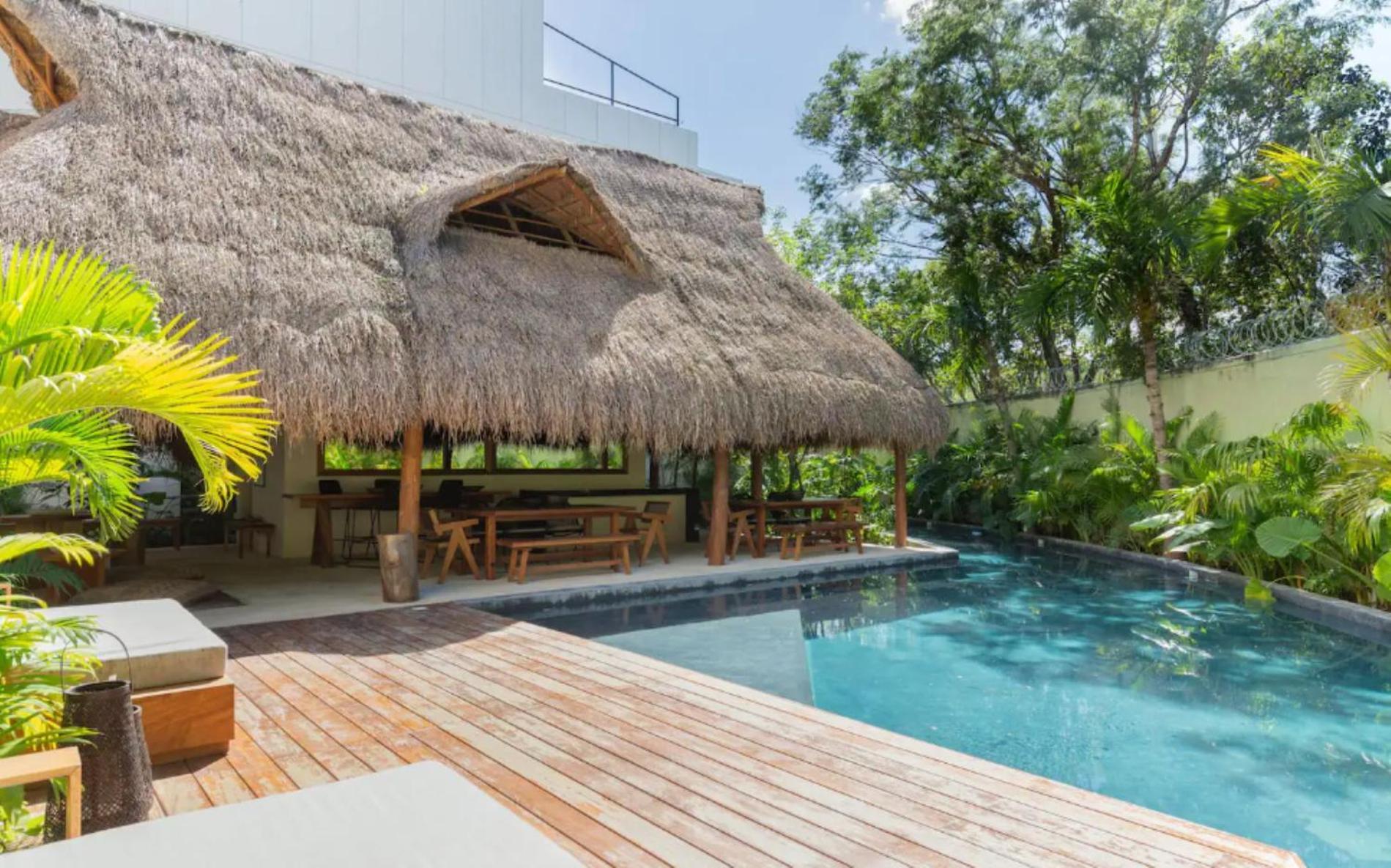 Private Pool And Rooftop In Aldea Zama, 24 7 Security In A Gated Community 15 ตูลุม ภายนอก รูปภาพ