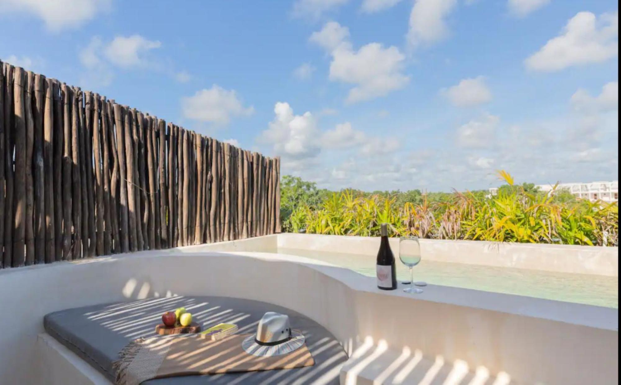 Private Pool And Rooftop In Aldea Zama, 24 7 Security In A Gated Community 15 ตูลุม ภายนอก รูปภาพ