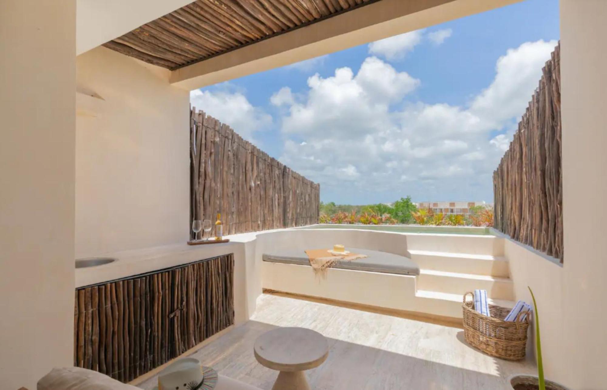 Private Pool And Rooftop In Aldea Zama, 24 7 Security In A Gated Community 15 ตูลุม ภายนอก รูปภาพ